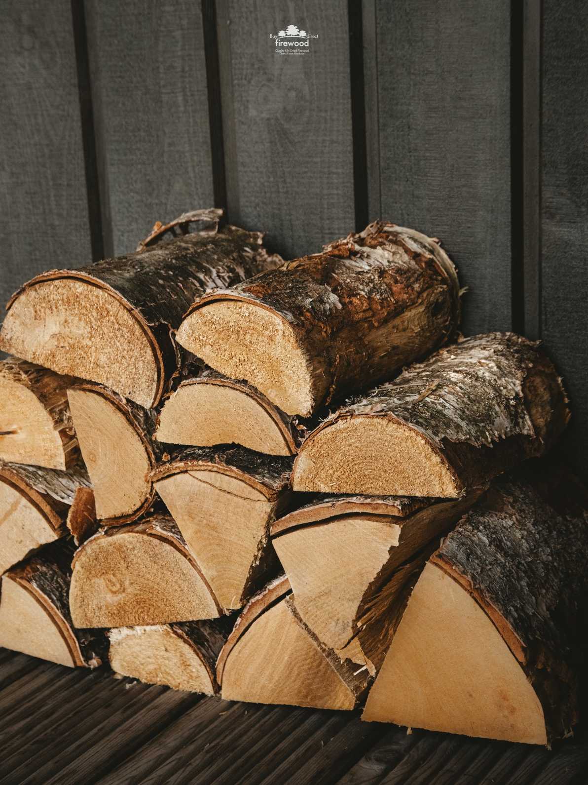 Birch-logs | Buy Firewood Direct Ireland | Kiln Dried Logs For Sale