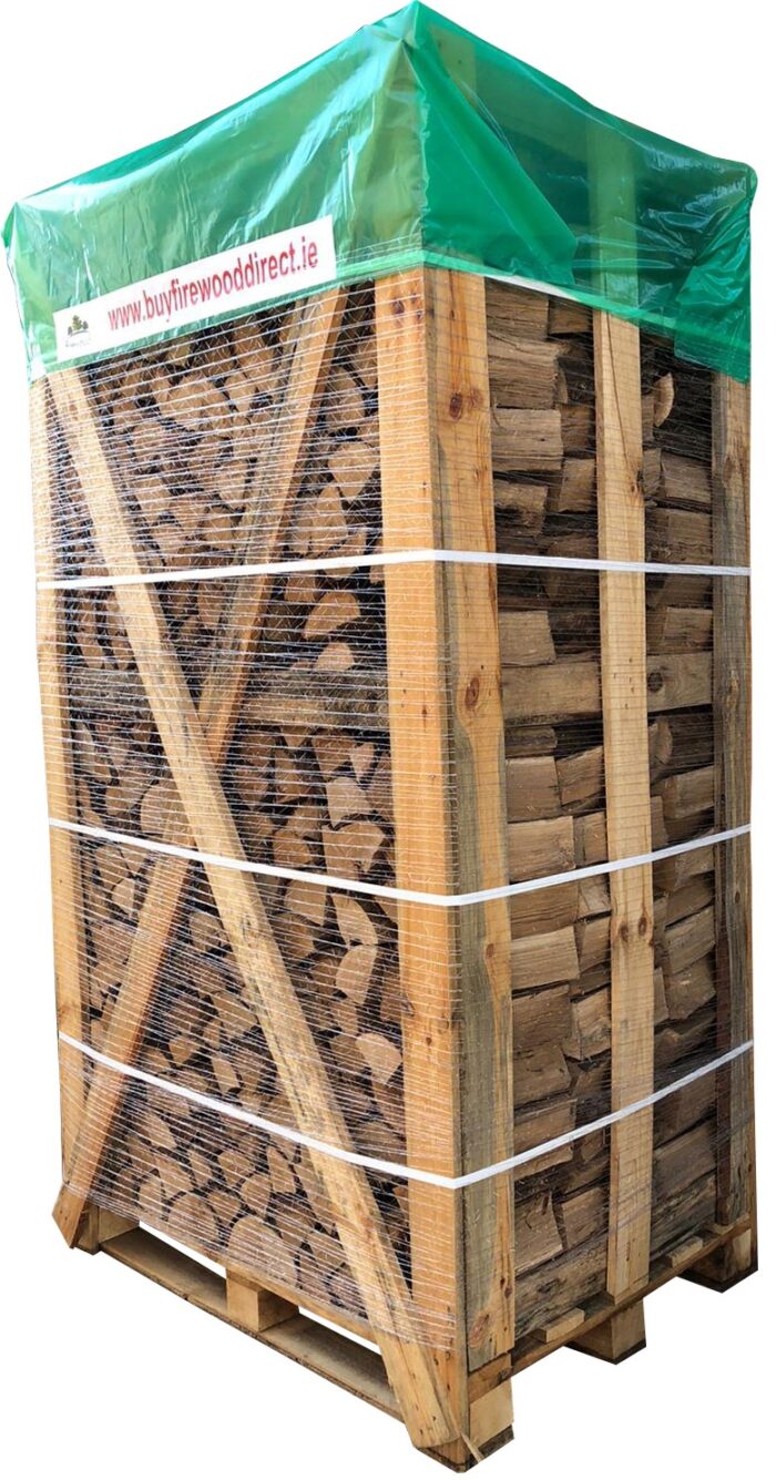 XL CRATE KILN DRIED OAK LOGS